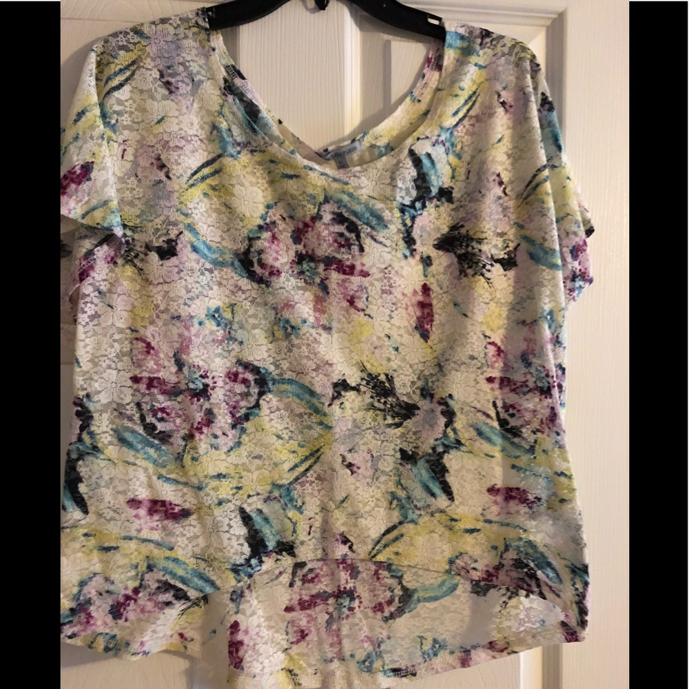 Multi color top